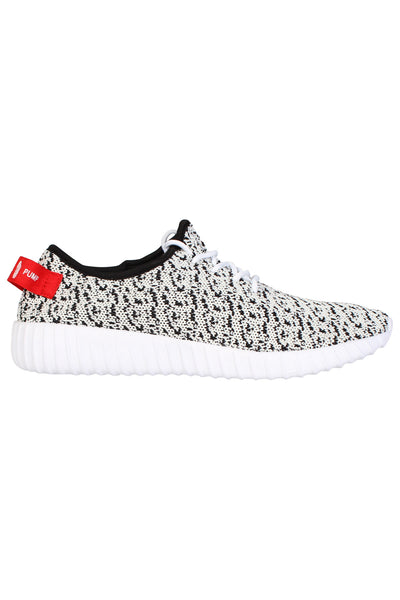 Waffle Pump Womens White EEZY Sneakers